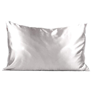 Beautifying Organic 100% Mulberry Silk Pillowcase in Charcoal - SYLKE The Label
