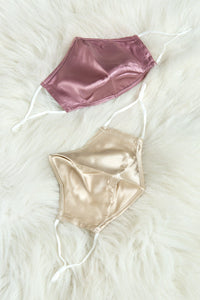 Organic Silk Face Mask