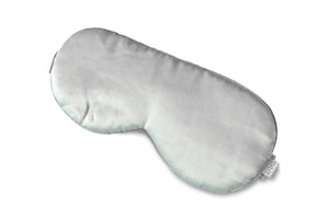Organic 100% Mulberry Silk Sleep Mask in Mystic Silver - SYLKE The Label